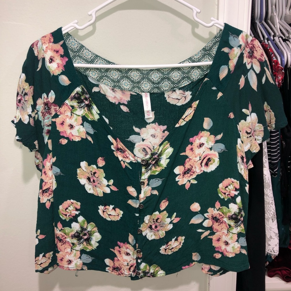 Flowered crop too